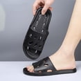 thumbnail image 6 of Shower Slippers for Women Men Quick Dry Lightweight Non Slip Bathroom Slides Shoes Dorm Home Slippers, 6 of 8