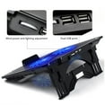 thumbnail image 4 of Laptop Cooling Pad Laptop Coolers for Notebook Gaming Fan Stable Stand Adjustable Gaming Laptop Coolers with 2 USB Port, 4 of 11