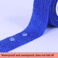 thumbnail image 3 of Glaciersei Self Adhesive Wrap Bandage, 10pcs Multifunctional Self Adhesive Wrap Bandage Finger Elastic Cohesive Bandage Elastic Fixation Bandage (Dark Blue), 3 of 5