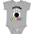 thumbnail image 3 of Inktastic Future Bowler Bowling Pins Boys or Girls Baby Bodysuit, 3 of 5