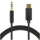 thumbnail image 2 of Cable auxiliar USB C a 3,5 mm, 3 pies, tipo C macho a conector de audio de 3,5 mm, adaptador auxiliar a USB-C, compatible con auriculares, altavoces y otros dispositivos USB-C sin puerto de 3,5 mm, 2 of 5