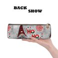 thumbnail image 2 of Naloa Cute Santa Print Leather Pencil Case - Portable Big Capacity Pencil Pouch Organizer Bag Stationery Bag for Work & Office Pencil Pen Case, 2 of 5