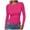 Hot Pink, variant on Womens Long Sleeve Solid Color Shirts Basic Compression Going Out Crop Tops Fall Fashion Y2K Clothes 2025 (Beige, XL)