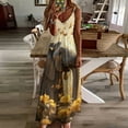 thumbnail image 3 of Colorful Elephant Flower Sleeveless Dress Woman Fashion Long Dresses Women's Summer Suit Dress Summer 2025 Women, 3 of 7