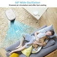 thumbnail image 2 of Costway 3-In-1 Portable Evaporative Air Cooler 40'' Bladeless Cooling Tower Fan w/Timer White, 2 of 10
