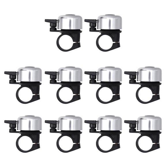 Worgeous 10Pcs Finger Bike Bell with Early Warning Feature for Safe Cycling