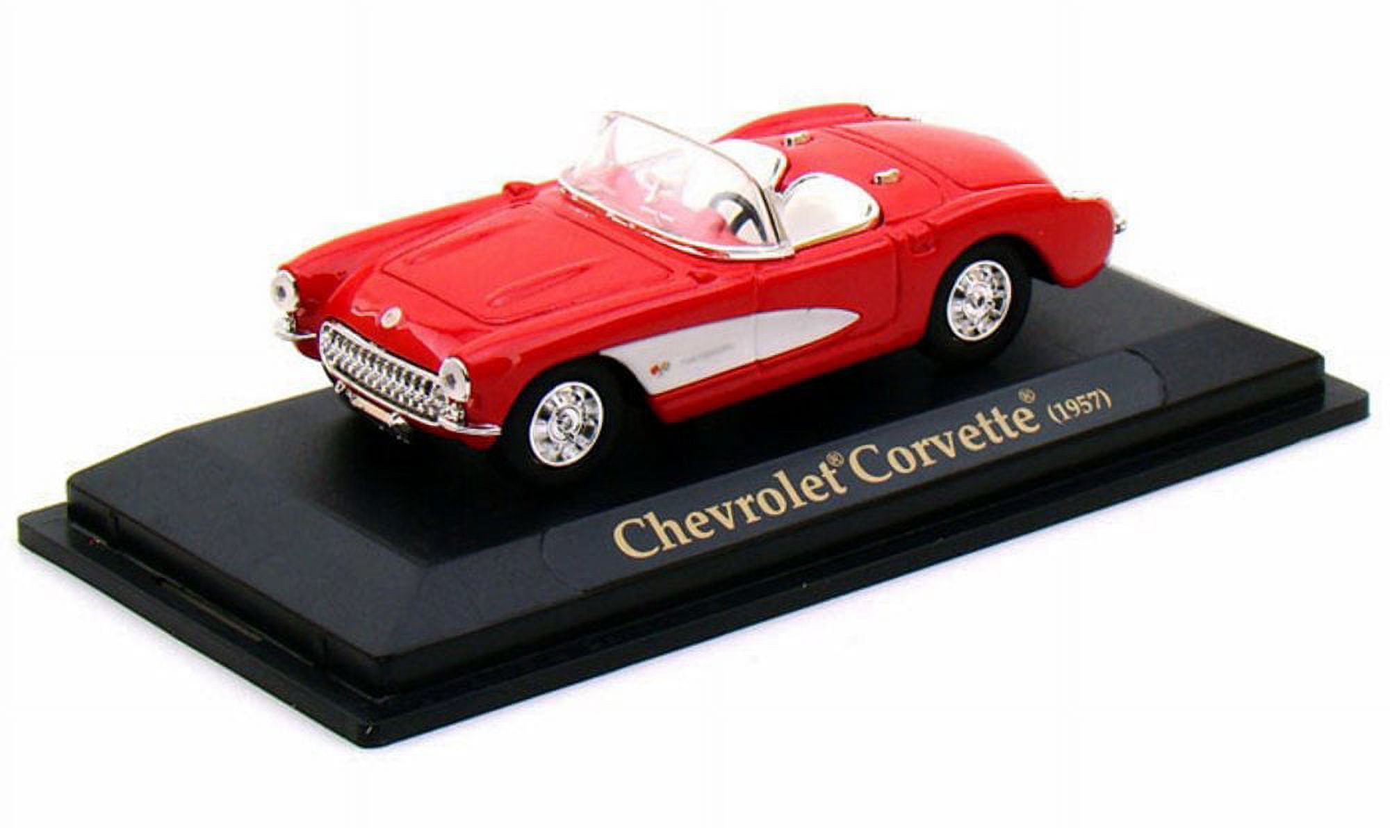 Road Signature 94209bk 1957 Chevrolet Corvette Black 1-43