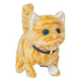 thumbnail image 1 of PENGXIANG Peluche Électrique Chat Simulé Miaulement Marche Queue Remuante Mignon Chaton Peluches Compagnon Jouet Apaisant Simulation Animal Peluche Chaton Jouet Électrique Garçons Filles Jouet, 1 of 11
