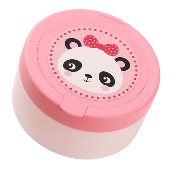 Infant Powder Puff Container Toddler Powder Puff Holder Gentle Care Easy to Carry for Sensitive Skin for Bath Time