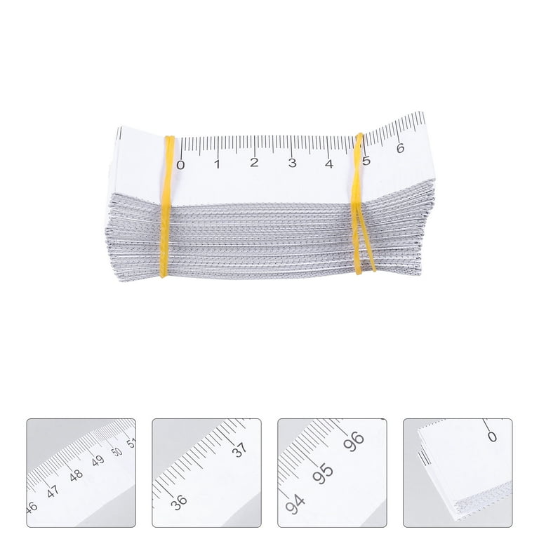 Disposable Paper Tape Measure 36 Inches for Measuring Wounds and to Take Medical Measurements (Pack of 100)