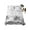 Gray, variant on Queen Flat Sheet 90"x102", Palm Trees Soft Lightweight Bedding Flat Sheets Only, Black Grey Tropical Plants Summer Forest Brushed Microfiber Top Bed Sheet, Breathable StainResistant Bedsheets