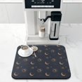 thumbnail image 2 of Astrology Print Coffee Station Mat Celestial Moon Phase Art Eco-Friendly & Reusable Absorbent Mat Ideal for Home Baristas, 2 of 2