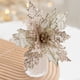 thumbnail image 4 of Flores para árbol de Navidad en color champán, burdeos y dorado | Palitos florales decorativos de tela 3D hechos a mano para decoración de bodas, fiestas y hogar, 4 of 6