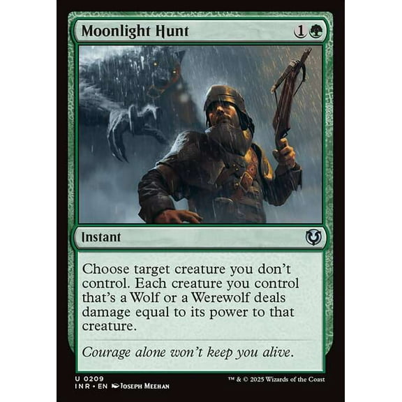 MtG Innistrad Remastered Uncommon Moonlight Hunt #209
