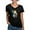 Black, variant on CafePress - Play Doh Cans Splatter T Shirt - Women's V-Neck Dark T-Shirt