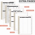 thumbnail image 2 of 2026-2027 Monthly Planner, Jan 2026 - Dec 2027, Large Size (8.5" x 11"), Agenda, Calendar, 24 Month Tabs, Flexible Plastic Cover, 100 GSM Thick Paper,, 2 of 4