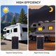 thumbnail image 4 of Panel Solar Panel 30W 18 V Semi Flexible IP65 Panel Solar de Silicio Monocristalino A Prueba de Agua Para Acamp para Acampar Invernadero, 4 of 7