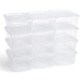 thumbnail image 1 of Contenedores de almacenamiento Rubbermaid Cleverstore de 6 litros con tapas con cierre, paquete de 12, 1 of 8