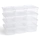 thumbnail image 1 of Contenedores de almacenamiento Rubbermaid Cleverstore de 6 litros con tapas con cierre, paquete de 12, 1 of 8