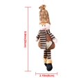 thumbnail image 3 of Puntoco Adorno navideño Colgante Adorno creativo Muñeca pequeña Adorno de muñeca Puntoco Puntoco-899, 3 of 3