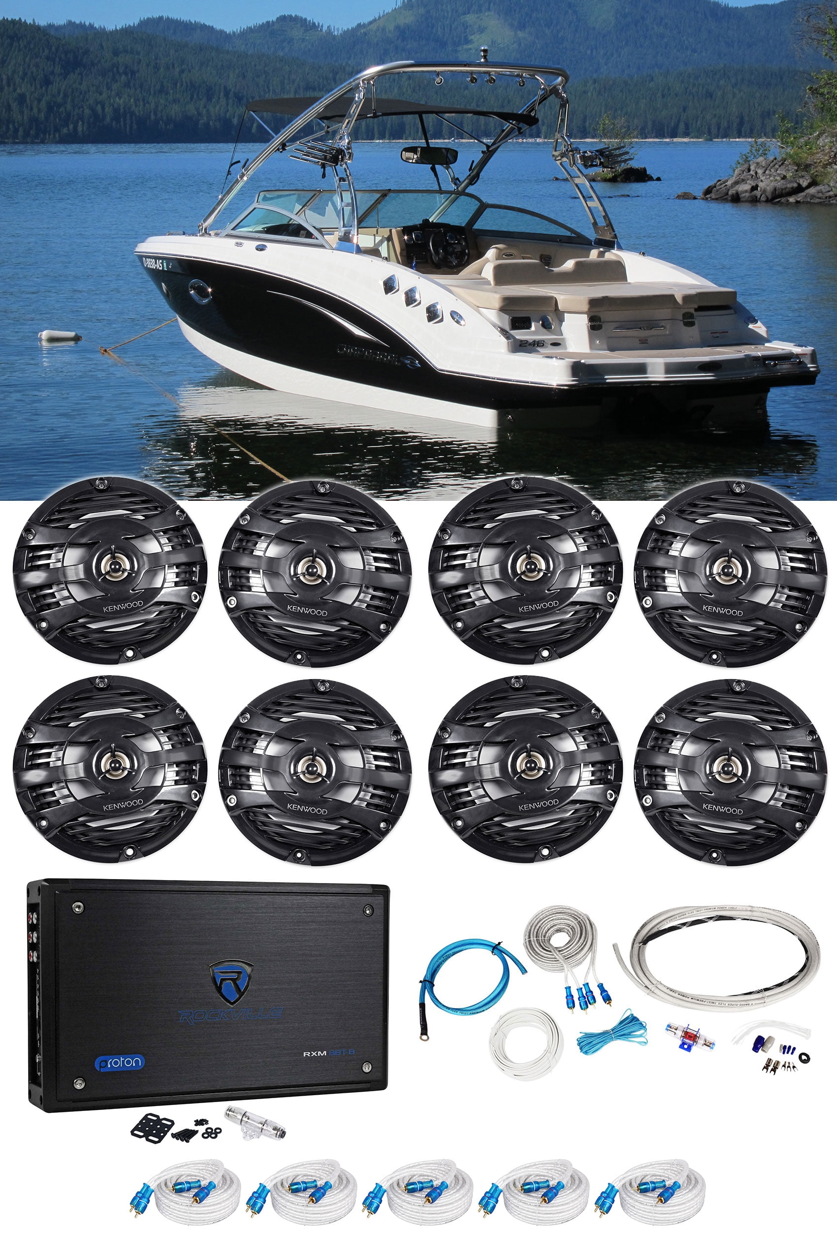 walmart boat speakers