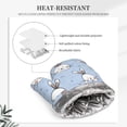 thumbnail image 4 of DouZhe Oven Mitts and Pot Holders Sets, Cute Animal Lizard Prints Non-Slip Heat Resistant Kitchen Oven Silicone Glove, 4 of 7