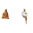 thumbnail image 1 of Figura De Resina De Niña De La Nube De Jesús Del Sagrado Corazón, Escultura De Arte Abstracto Creativo, Estatua Coleccionable Para Decoración De Oficina, Dormitorio Y Pasillo., 1 of 8