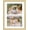 oak, variant on 11x14 Collage Frame, Displays 5 Photos in 4x6 Size, Wooden Multi-Photo Frame with Clear PS Panel for Horizontal or Vertical Display - Natural