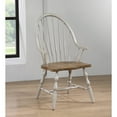thumbnail image 4 of Solid Wood Dining Chair with Arms Fully Assembled Spindleback Armchair in Modern Farmhouse Minimalist Country Cottage Style 25"D x 23.5"W x 41"H, 4 of 6