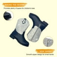thumbnail image 2 of Kids Western Boots Girls Cowgirl Boots Unisex-Child Mid Calf Glitter Toddler Cowboy Boot Little Big Kids Western Riding Shoes, 2 of 5