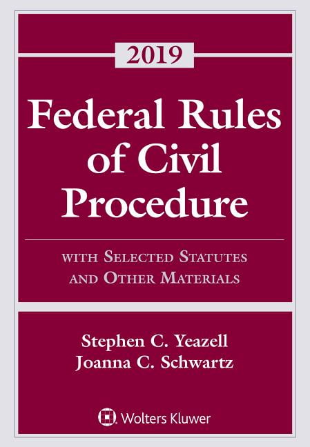 Federal Rules Of Civil Procedure : With Selected Statutes And Other ...