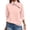 Pink, variant on Women Casual Long Sleeve Pullover Top Asymmetric Zipper Turtleneck Loose Fit Solid Color Soft Warm Daily Wear Fashion Ladies Sweatshirt Blue 2XL