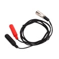thumbnail image 2 of Stereo Adapter Cable, XLR Male To Dual 6.35mm Female Cable Plug And Play Improved Transmission  For Multimedia, 2 of 8