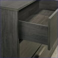 thumbnail image 2 of Bedroom Set, 3-Piece Modern Wood King Bed & 2 Nightstands, Slate Gray | Gray | Wood, 2 of 7