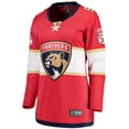 thumbnail image 2 of Women's Fanatics Sam Bennett Red Florida Panthers Home Breakaway Replica Jersey, 2 of 3