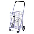thumbnail image 1 of Narita Trading NTC003WH Mini 4 Wheel Folding Shopping Cart, White, 1 of 1
