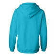 thumbnail image 3 of J. America Women's Sueded V-Neck Hooded Sweatshirt, 3 of 5