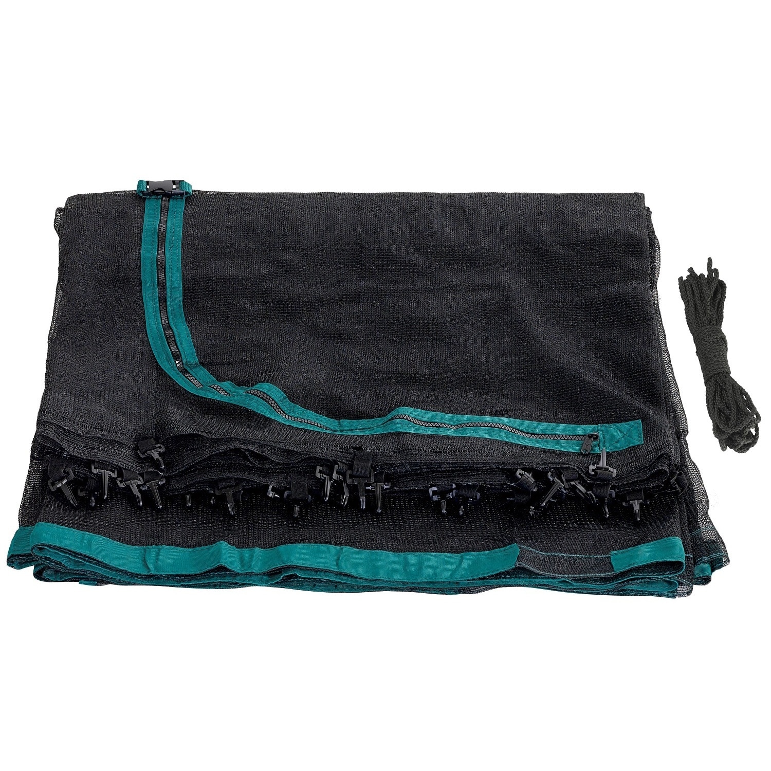 Upper Bounce Trampoline Replacement Net, Fits For 11' Round Frames, Using 6 Curved Poles With