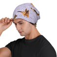 thumbnail image 3 of Xecao German Shepherd Dog Print Beanie Knitted Hat for Men Women, Winter Fashion Knit Cuffed Caps Unisex, 3 of 7