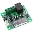 thumbnail image 4 of Treedix 2pcs XH-W1209 Digital Display Thermostat High Precision Temperature Controller Temperature Control Switch Miniature Temperature Control Board with Waterproof Probe with Case, 4 of 5