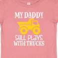 thumbnail image 4 of Inktastic Construction My Daddy Still Plays with Trucks Boys or Girls Baby T-Shirt, 4 of 5