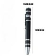 thumbnail image 2 of SHEIGUANNI 8-in-1 Multifunctional Small Screwdriver for Eyeglass, Glasses Repair, Mini Screwdriver Kit for Cellphone, Eye Glasses, Electronics, Watch, Laptop and Jewelry Black, 2 of 5