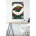 thumbnail image 3 of NHL Minnesota Wild - Maximalist Logo 23 Wall Poster, 22.375" x 34", 3 of 4
