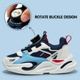 thumbnail image 6 of BABAYA Boys Girls Athletic Shoes Easy on Jogger Sneakers With Rotating Buckle for Little Big Kids, 6 of 11