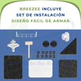 thumbnail image 4 of Zapatero Modular con Cubierta, 8 Niveles, Organizador de Zapatos o Sneakers, Incluye Manijas, Ganchos, Cierre Tipo Click, 4 Niveles de Almacenamiento, Mueble Organizador, Estante Zapatera, 4 of 9