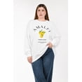 thumbnail image 4 of Sudadera Oversize Amalfi Roman Fashion /Tallas Extras, 3846 (Blanco) blanco 40, 4 of 5