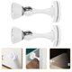 thumbnail image 3 of Floor Door Stop Holder Magnetic Stainless Steel Simple Design Home Use 2Pack, 3 of 5