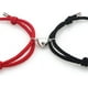 thumbnail image 1 of 2 pulseras magnéticas para parejas, color rojo y negro, corazón amoroso, sol y luna, pulsera a juego, regalos para novio, novia, mejor amigo, 1 of 5