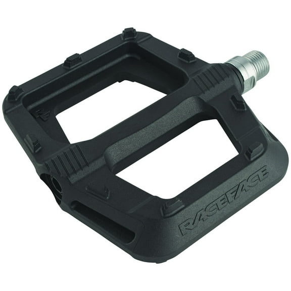RaceFace Ride Platform Pedals 9/16" Concave Composite Molded Traction Pins Black