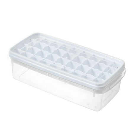 

Dtydtpe ice maker Ice Cube Maker Ice Tray Kitchen Frozen Ice Cream DIY Mold Storage Containers